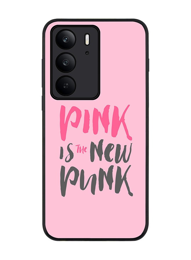 For Realme C75x / C75 4G Case,Slim fit Camera Protection, Shockproof Thin Phone cover  - Pink is the new punk